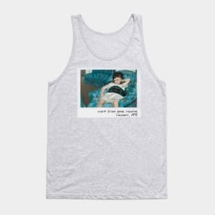 cassatt - work from home Tank Top